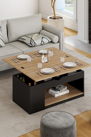 Table basse Elina - 100 x 100 x 55 cm