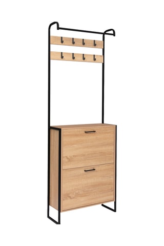 Vestiaire d'entrée Alan - 63 x 108 x 23,5 cm