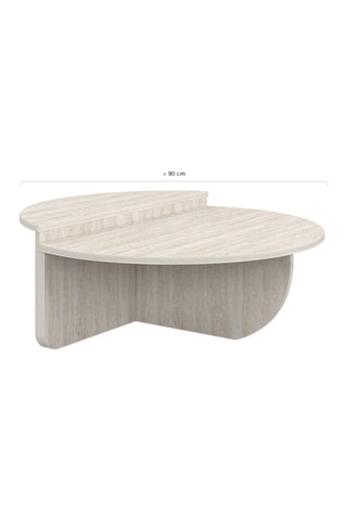 Table de salon - 90 x 90 x 35 cm