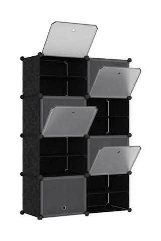 Meuble à chaussures cube - 83 x 32 x 122 cm