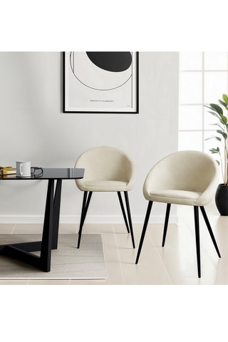 2 chaises Dory - 54 x 52 x 77 cm