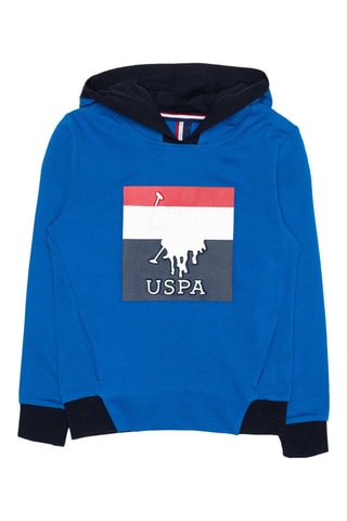 Sweat com capuz - Azul