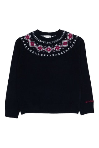 Camisola de lã - Azul