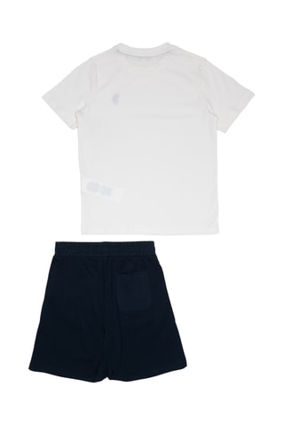 T-shirt e calções - Branco