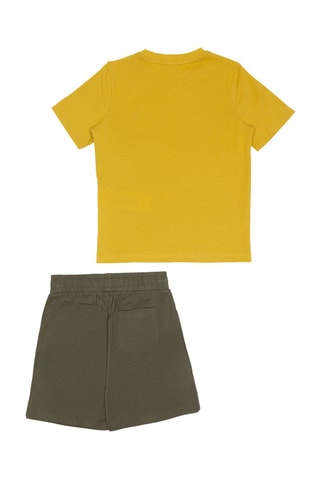 T-shirt e calções - Verde