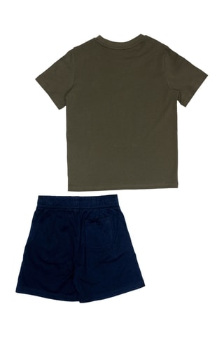 T-shirt e calções - Verde