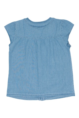 Camisa de ganga - Azul