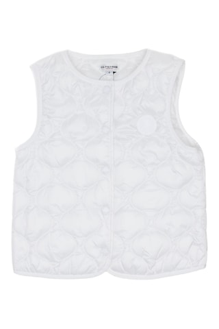 Colete acolchoado - Branco