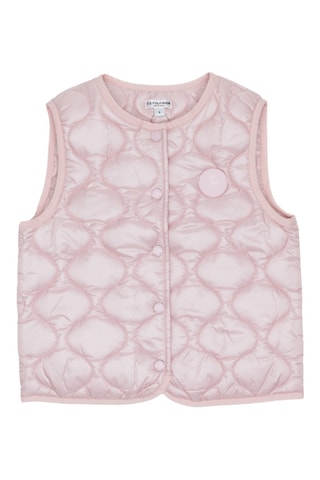 Colete acolchoado - Rosa