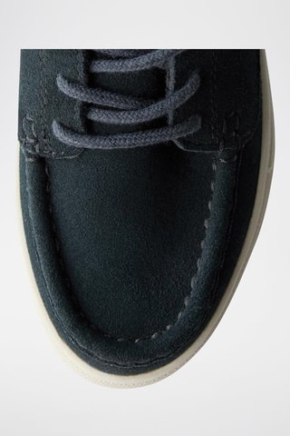 Derbies de nobuck - Azul-marinho