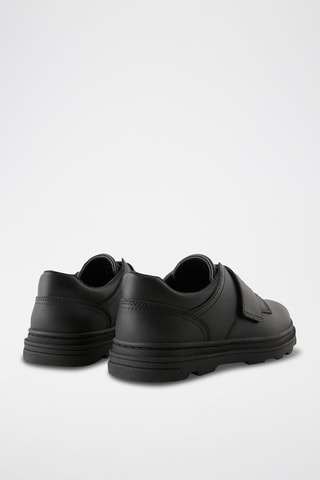 Derbies em couro - Preto