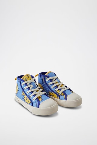 Ténis subidos - Azul-celeste