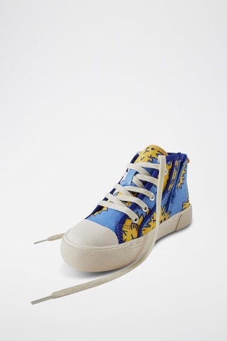 Ténis subidos - Azul-celeste