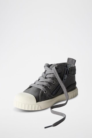 Ténis subidos - cinzento-escuro