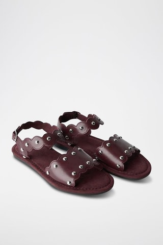 Sandálias - Bordô