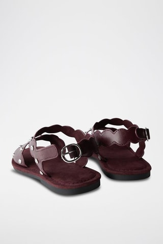 Sandálias - Bordô