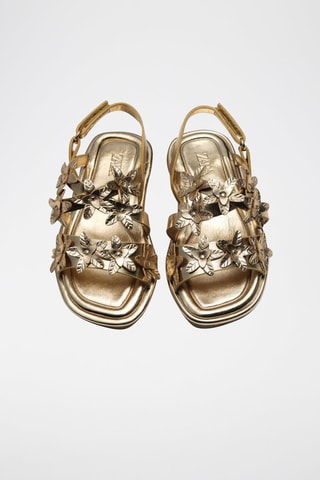 Sandálias - Dourado