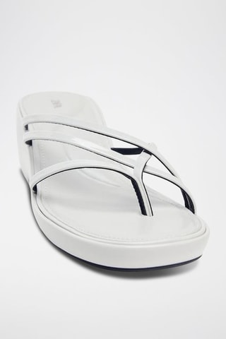 Sandálias com cunha - Branco