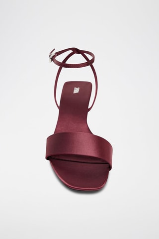 Sandálias de salto - Bordô