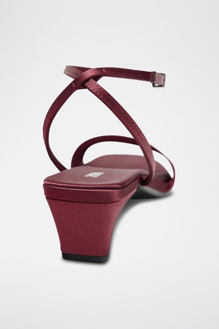 Sandálias de salto - Bordô