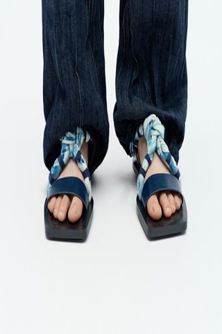 Sandálias - Azul-marinho