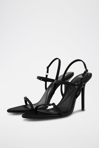 Sandálias de salto - Preto
