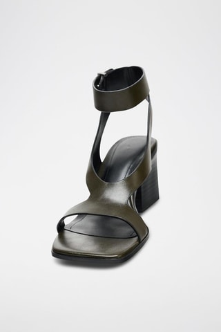 Sandálias de salto - Caqui