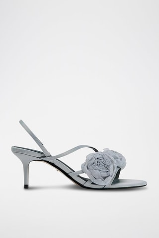 Sandálias de salto - Azul-celeste