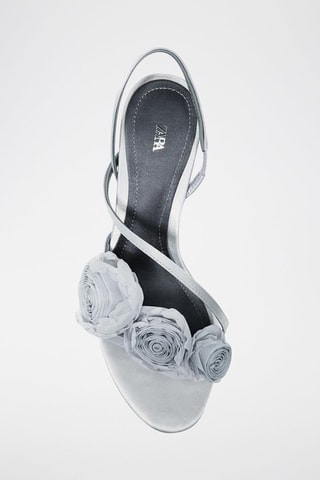 Sandálias de salto - Azul-celeste