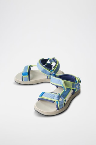 Sandálias - Azul-claro