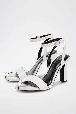 Sandálias de salto - Branco