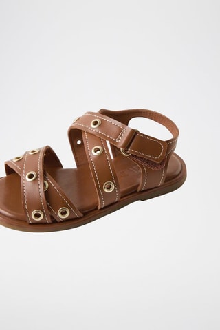 Sandálias - Castanho-escuro