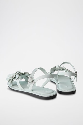 Sandálias - Azul-claro