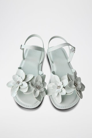 Sandálias - Azul-claro