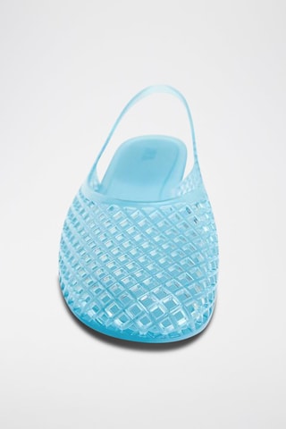 Sandálias estilo medusa - Azul-claro