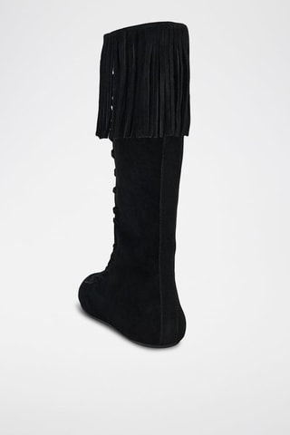 Botas em nobuck - Preto