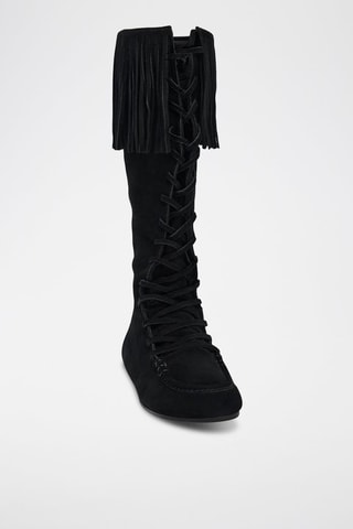 Botas em nobuck - Preto