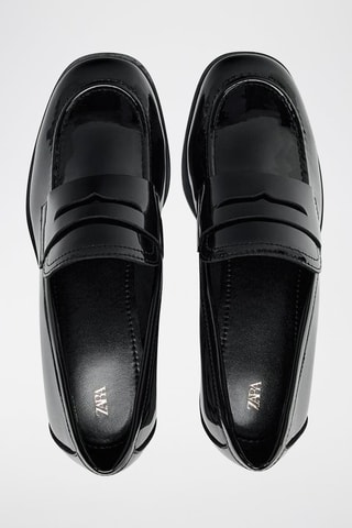 Mocassins envernizados - Preto