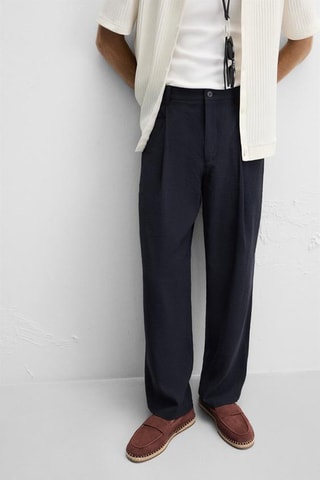 Mocassins de nobuck - Castanho