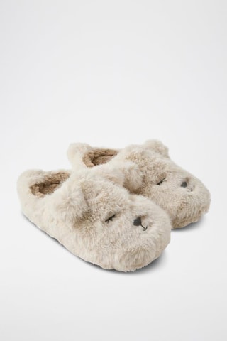 Pantufas forradas - Cru