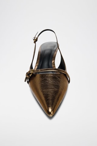 Sapatos de salto - Dourado