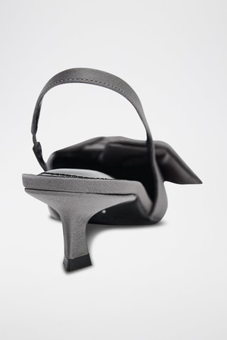 Sapatos de salto - Cinzento