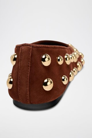 Sabrinas de nobuck - Castanho