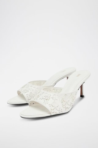 Mules de salto - Branco