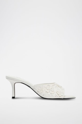 Mules de salto - Branco