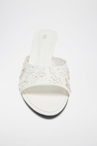 Mules de salto - Branco