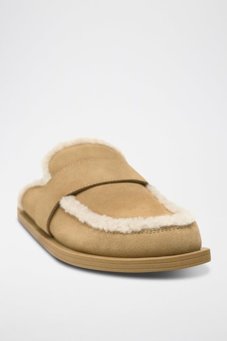 Mules forradas em nobuck - Toupeira