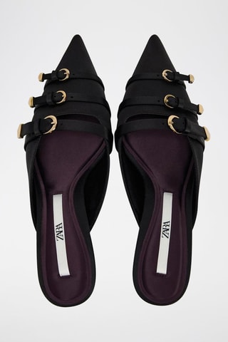 Mules de salto - Preto