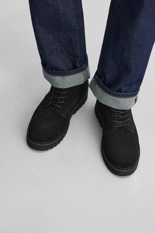 Boots em nobuck - Preto
