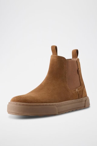 Bottines Chelsea en nubuck - Marron